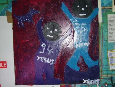 Peinture intitulée "fargo yesus nicou" par Yesus, Œuvre d'art originale