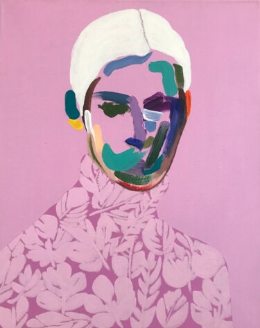 绘画 标题为“Female portrait” 由Iryna Yilmaz, 原创艺术品, 丙烯