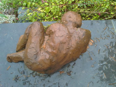 Sculpture titled "tourment" by Yingo, Original Artwork