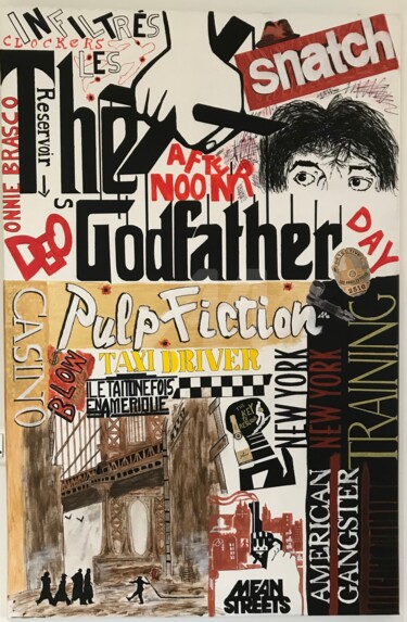 crazy movies Peinture intitulée "crazy movies" par Ykstreetart, Œuvre d'art originale, Acrylique