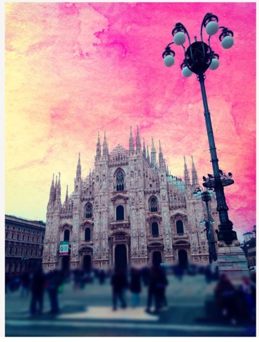 Fotografia intitulada "Milan" por Ylenia Pizzetti, Obras de arte originais, Fotografia Manipulada