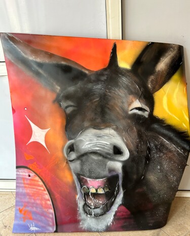 Painting titled "Arioul!" by Ynoxe, Original Artwork, Spray paint