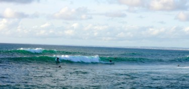 Photographie intitulée "Surf La torche" par Yoann Savigny, Œuvre d'art originale, Photographie numérique