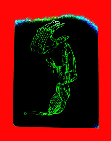 Disegno intitolato "Xelom" da Yog-Sothoth, Opera d'arte originale, Matita