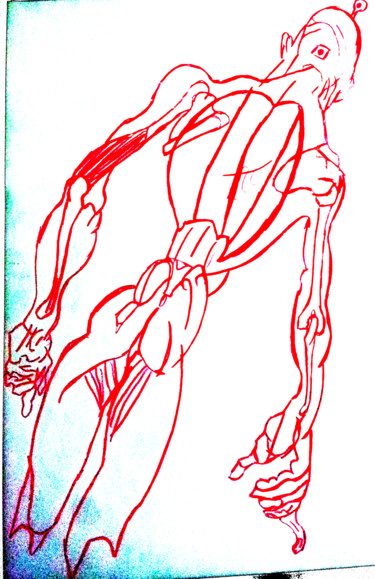 Disegno intitolato "vortabelle" da Yog-Sothoth, Opera d'arte originale, Matita