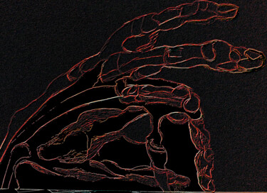 Arte digitale intitolato "De mano a mano" da Yog-Sothoth, Opera d'arte originale, Lavoro digitale 2D