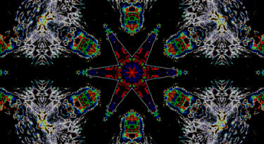 Arts numériques intitulée "Étoile morte" par Yog-Sothoth, Œuvre d'art originale, Travail numérique 2D