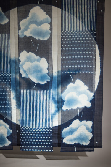 Textile Art titled "I’ll Continue Tomor…" by Yoko Kamitani, Original Artwork, Tapestry