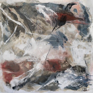 Картина под названием "Sin Tiempo" - Yolanda Luna, Подлинное произведение искусства, Акрил Установлен на Деревянная рама для…