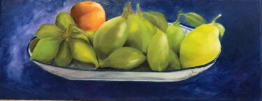 Pintura titulada "Récolte miraculeuse…" por Yolande Strauss Ruinet (Yola), Obra de arte original, Oleo