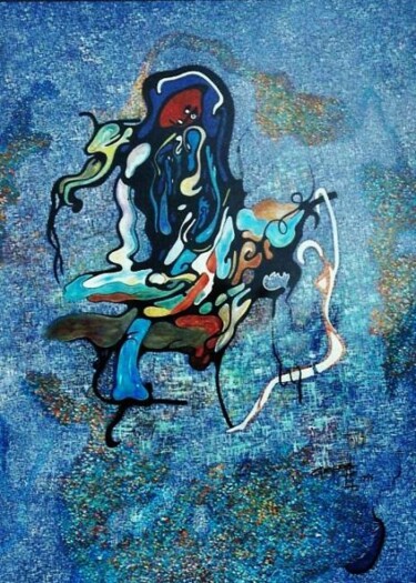 Peinture intitulée "VICES ET VERSETS" par Yolande (Yo) Gaspard, Œuvre d'art originale