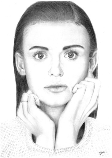 Dessin intitulée "holland roden.jpg" par Yonaart, Œuvre d'art originale, Crayon