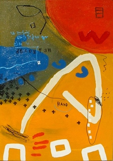 Malarstwo zatytułowany „Hand” autorstwa Yono, Oryginalna praca, Olej