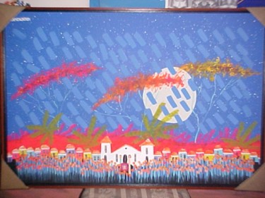 Painting titled "san antonio bendito" by Yony Calderon, Original Artwork