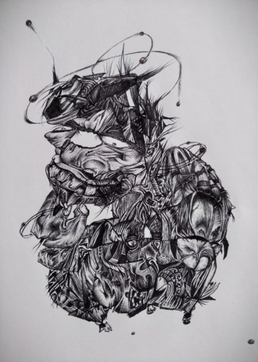 Фотография под названием "Thinker (detailed)" - Yorick, Подлинное произведение искусства, Цифровая фотография