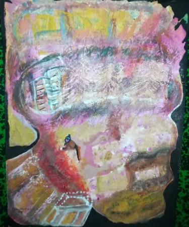 Painting titled "016froide-vision-si…" by Lise Youlou, Original Artwork, Acrylic