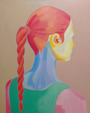 Peinture intitulée "Anne" par Young Park, Œuvre d'art originale, Acrylique