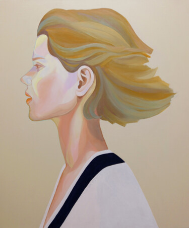 Peinture intitulée "the fresh wind" par Young Park, Œuvre d'art originale, Acrylique