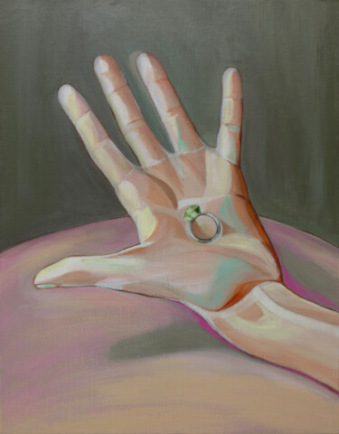 Malerei mit dem Titel "Agreement" von Young Park, Original-Kunstwerk, Acryl