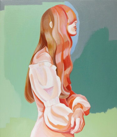 Malerei mit dem Titel "A double-edged swor…" von Young Park, Original-Kunstwerk, Acryl