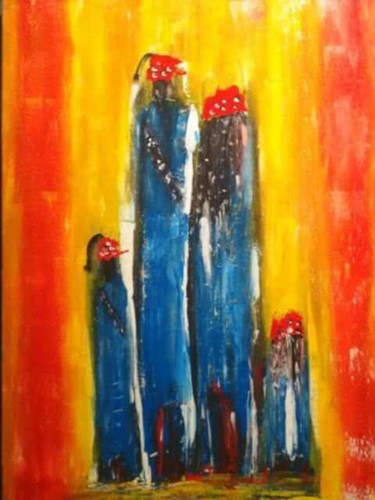 Painting titled "Sidi Mimoune" by Youssef Elmissaoui, Original Artwork, Acrylic
