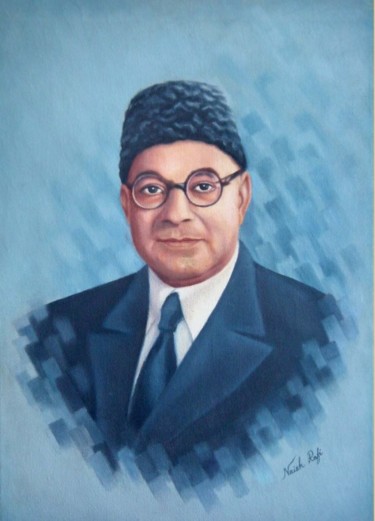 Painting titled "khan liaqat ali kha…" by Yousuf Sheikh, Original Artwork