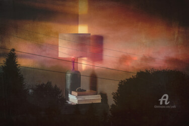 Photography titled "The Lamp" by Yasmine Rafii, Original Artwork, Manipulated Photography