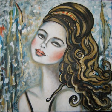 Peinture intitulée "Evanescence I" par Isabelle Charpentier, Œuvre d'art originale, Acrylique