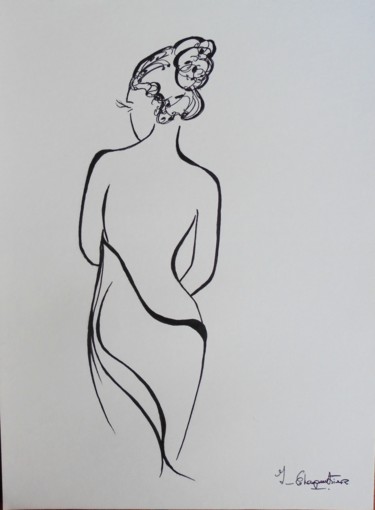 Peinture intitulée "Courbes" par Isabelle Charpentier, Œuvre d'art originale