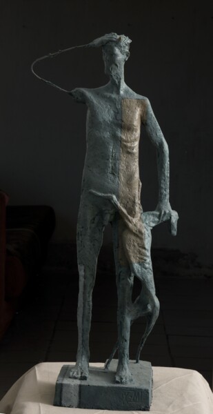 Sculptuur getiteld "The fable series of…" door Ming Yuan, Origineel Kunstwerk, Metalen