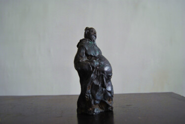 雕塑 标题为“Listen” 由明 袁, 原创艺术品, 金属