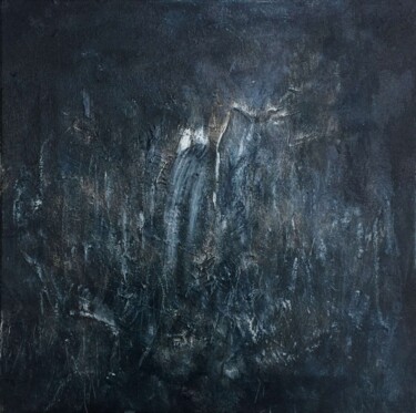 Peinture intitulée "La clairière" par Yuanchi Jiang, Œuvre d'art originale, Huile