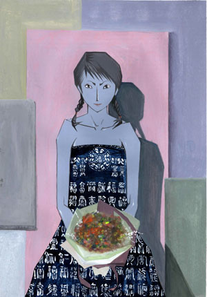 Painting titled "1" by Zhi Sheng Xia Zi Ji, Original Artwork