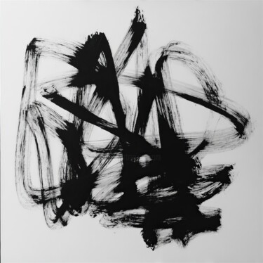 "Abstract 5" başlıklı Tablo Yuehua He tarafından, Orijinal sanat, Akrilik