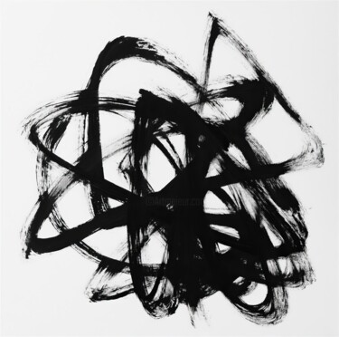 绘画 标题为“Abstract 4” 由Yuehua He, 原创艺术品, 丙烯
