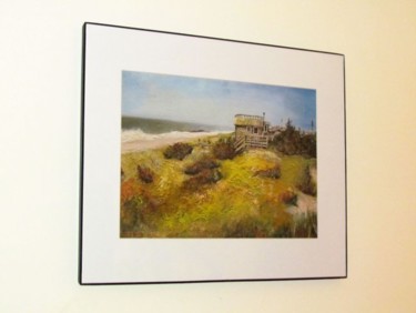 Painting titled "Fire Island NY1 LP" by Yuki Komura, Original Artwork, Oil