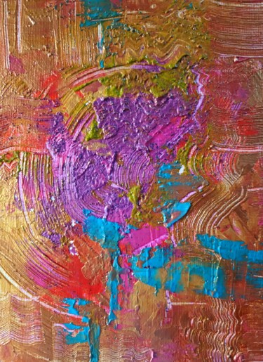 Painting titled "Aspettiamo la prima…" by Yulia Larionova, Original Artwork, Acrylic