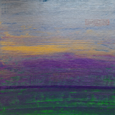 Malerei mit dem Titel "The sunrise where i…" von Yulia Larionova, Original-Kunstwerk, Acryl