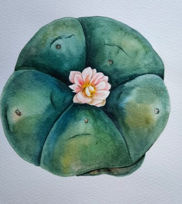绘画 标题为“Flowering” 由Yulia Zhevnova, 原创艺术品, 水彩