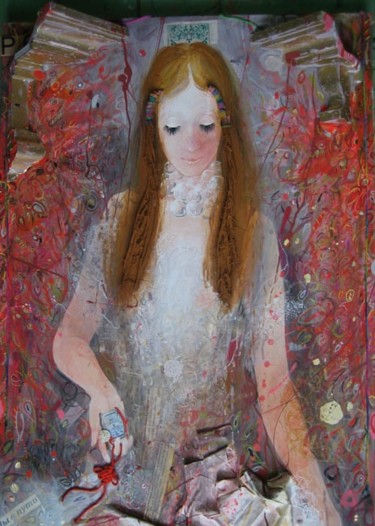 Коллажи под названием "Doll. We in a way.…" - Yulia Luchkina, Подлинное произведение искусства, Другой