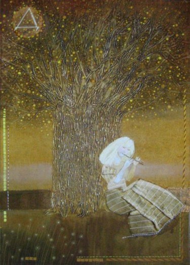 Рисунок под названием "ALPHABET" - Yulia Luchkina, Подлинное произведение искусства, Другой