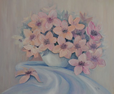 Painting titled "delicacy" by Yulia Sheverova, Original Artwork, Oil