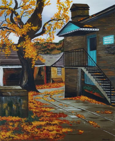 "Autumn" başlıklı Tablo Yuliia Khazova tarafından, Orijinal sanat, Akrilik