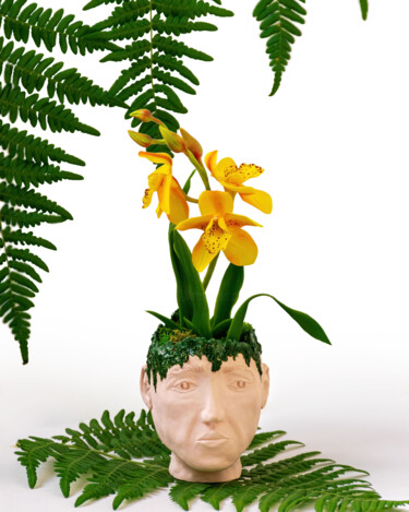 雕塑 标题为“Rainforest” 由Yuliia Khovbosha, 原创艺术品, 陶瓷