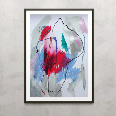 Картина под названием "Untitled" - Yuliia Pavlova, Подлинное произведение искусства, Пастель