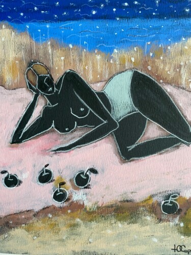 Рисунок под названием "Андромеда" - Yuliya Sertukova, Подлинное произведение искусства, Акрил
