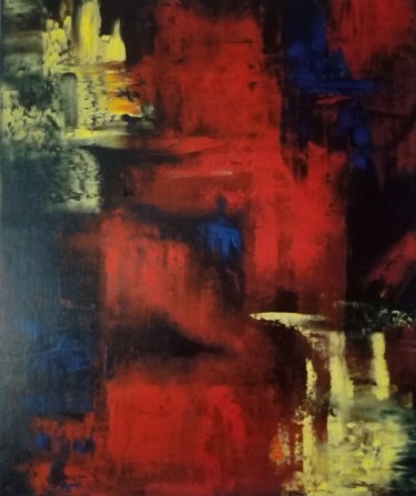 Картина под названием "Gemälde“Offenbarung“" - Julia Tokar (Jt), Подлинное произведение искусства, Масло