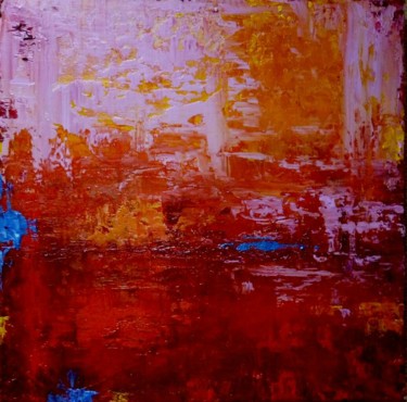Malerei mit dem Titel ""Offenbarung 2"" von Julia Tokar (Jt), Original-Kunstwerk, Acryl
