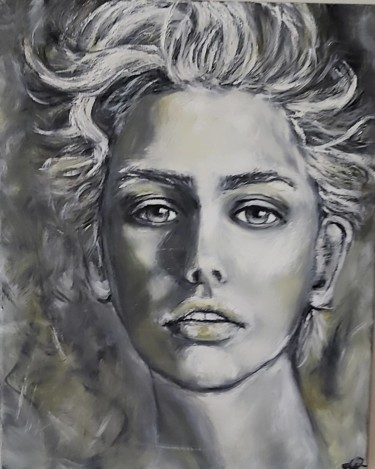 Картина под названием "Wild Angel" - Julia Tokar (Jt), Подлинное произведение искусства, Масло