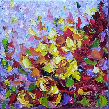 Painting titled "Delight" by Julia Tokar (Jt), Original Artwork, Oil